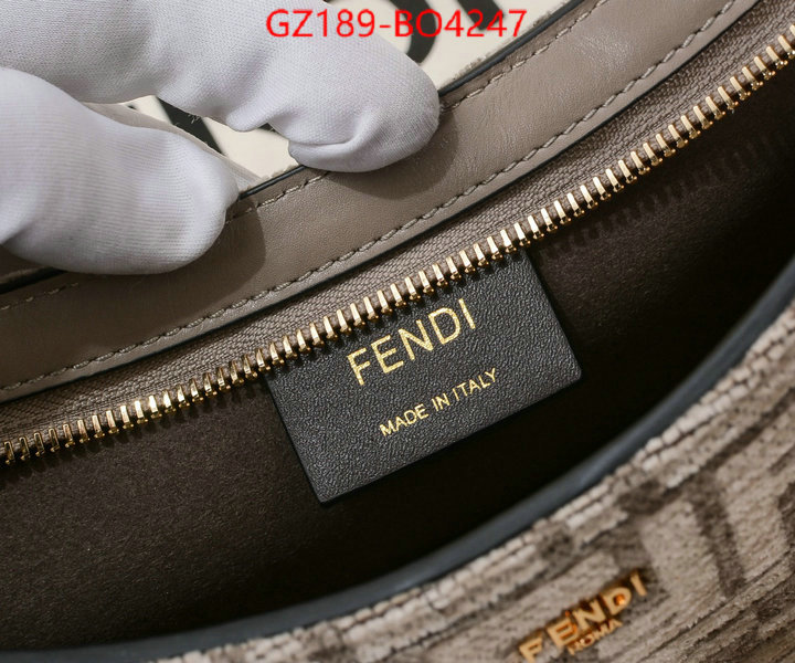 Fendi Bags(TOP)-Handbag-,replica us ,ID: BO4247,$: 189USD