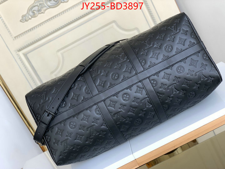 LV Bags(TOP)-Keepall BandouliRe 45-50-,ID: BD3897,$: 255USD