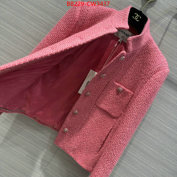 Clothing-Chanel,where can you buy replica ,ID: CW3437,$: 229USD