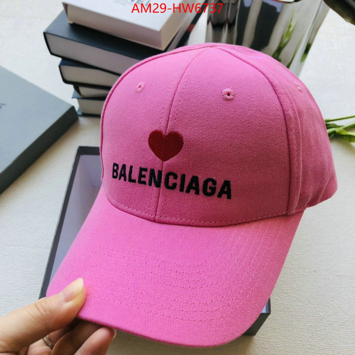 Cap (Hat)-Balenciaga,1:1 replica wholesale , ID: HW6737,$: 29USD