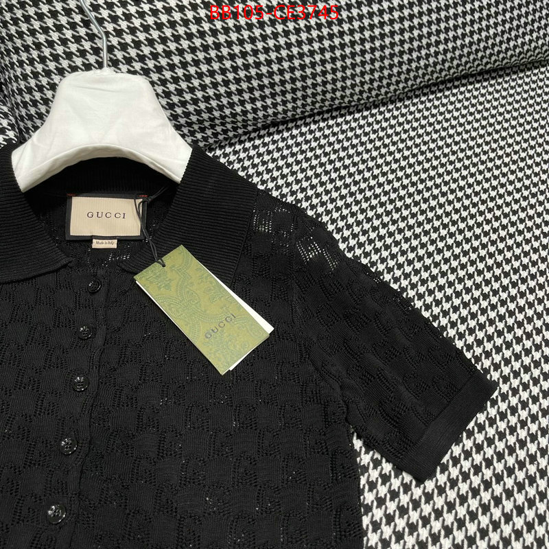 Clothing-Gucci,best quality designer , ID: CE3745,$:105USD