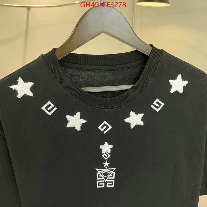 Clothing-Givenchy,fake cheap best online ,ID: CE3278,$: 49USD