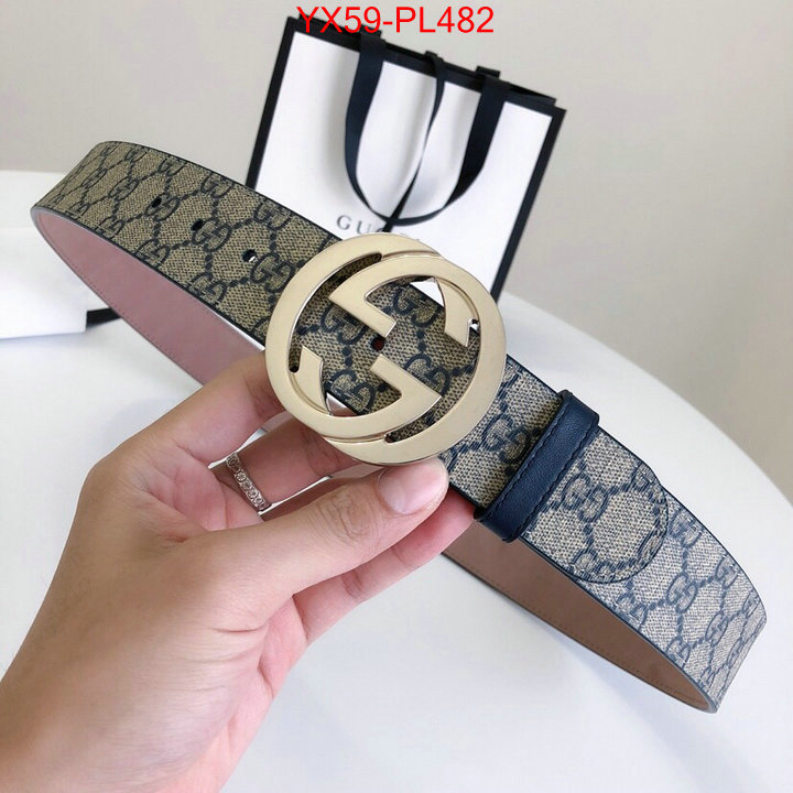 Belts-Gucci,replica 1:1 high quality , ID: PL482,$: 59USD