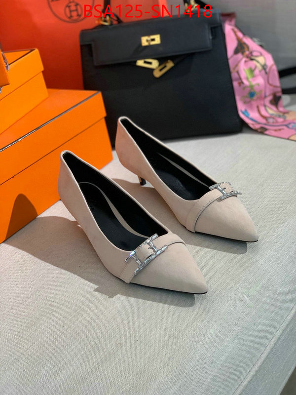 Women Shoes-Hermes,is it illegal to buy , ID: SN1418,$: 125USD