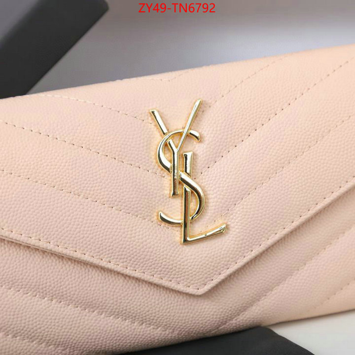 YSL Bag(4A)-Wallet-,ID: TN6792,$: 49USD