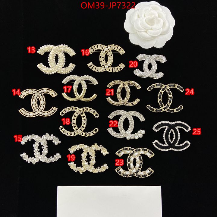 Jewelry-Chanel,2023 perfect replica designer , ID: JP7322,$: 39USD