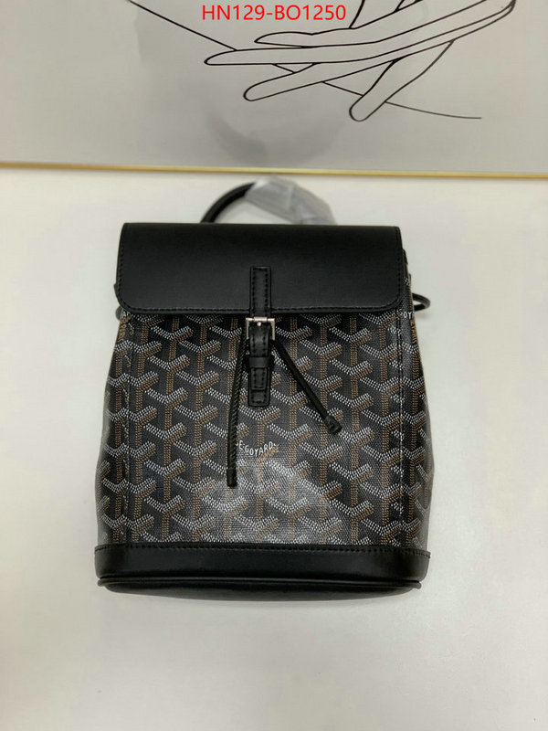 Goyard Bags(4A)-Backpack-,best fake ,ID: BO1250,$: 129USD