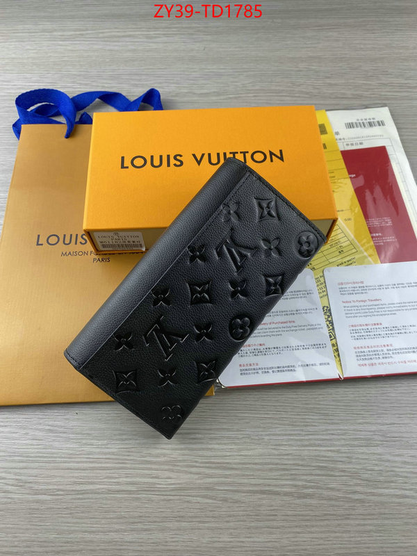 LV Bags(4A)-Wallet,ID: TD1785,$: 39USD