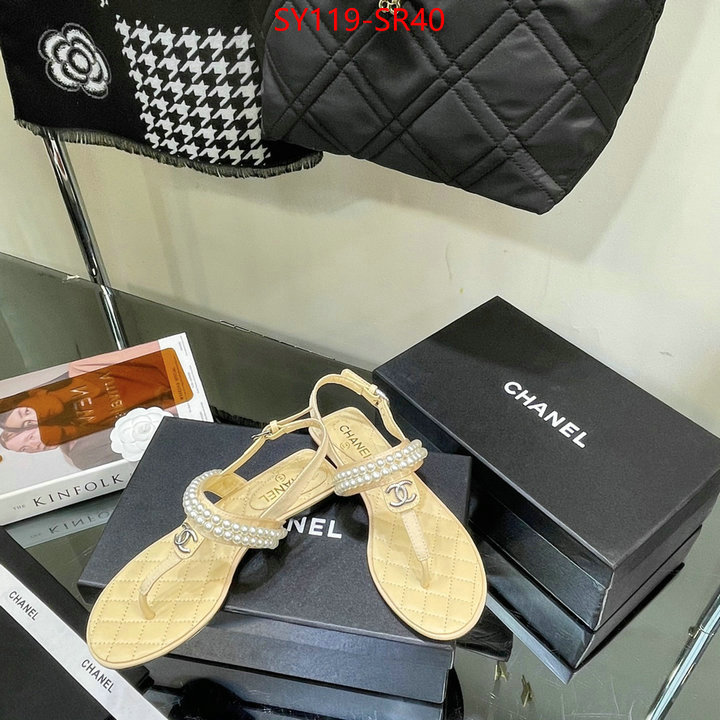 Women Shoes-Chanel,top 1:1 replica , ID:SR40,$: 119USD