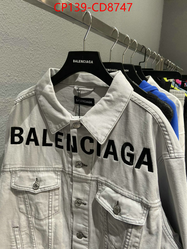 Clothing-Balenciaga,shop now , ID: CD8747,$: 139USD