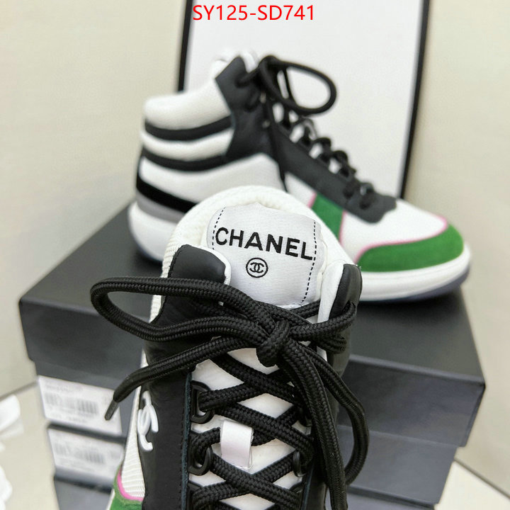 Women Shoes-Chanel,shop cheap high quality 1:1 replica , ID: SD741,$: 125USD