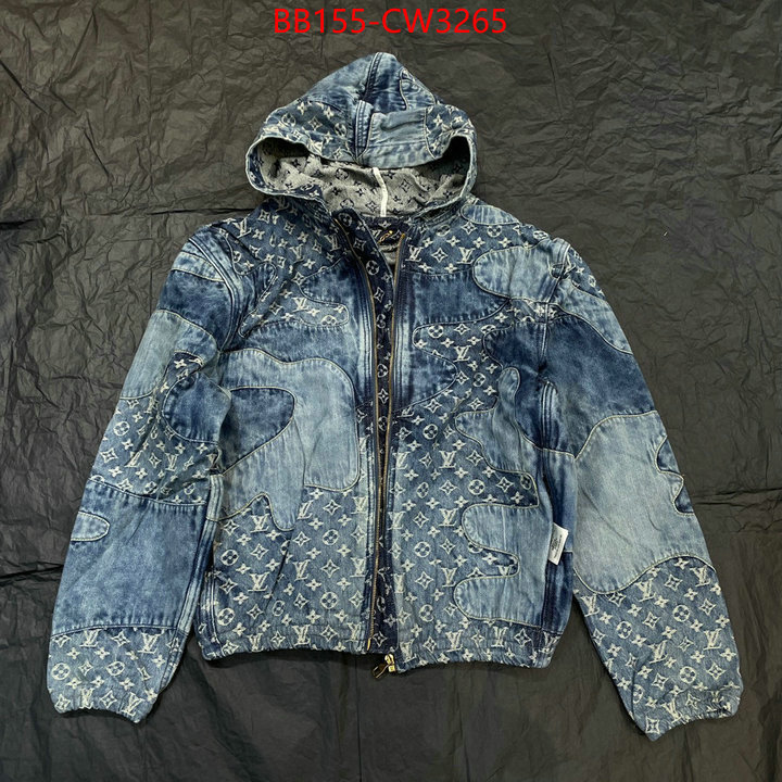 Clothing-LV,designer fashion replica , ID: CW3265,$: 155USD