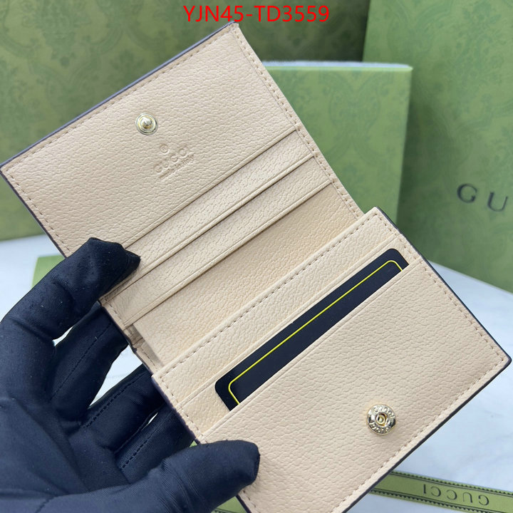 Gucci Bags(4A)-Wallet-,best replica ,ID: TD3559,$: 45USD