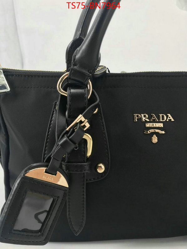 Prada Bags(4A)-Handbag-,replica online ,ID: BN7964,$: 75USD