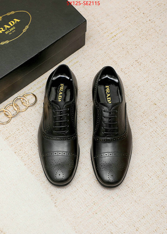 Men Shoes-Prada,aaaaa customize , ID: SE2115,$: 125USD