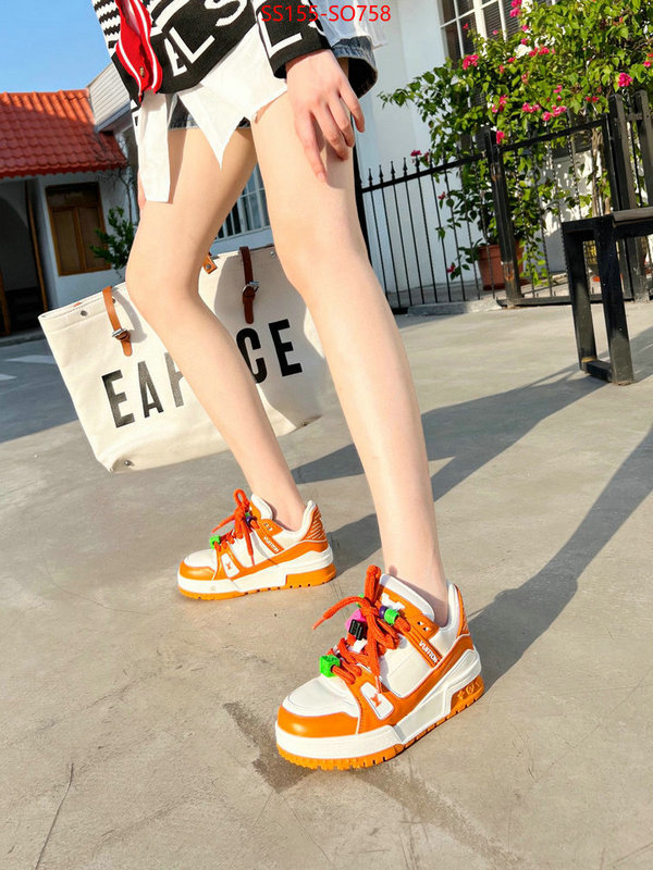 Women Shoes-LV,1:1 replica , ID: SO758,$: 155USD