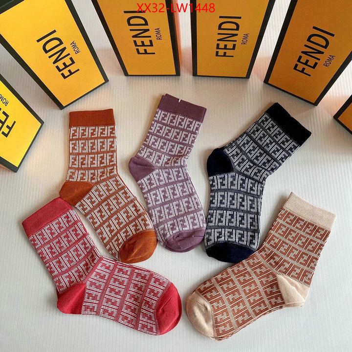 Sock-Fendi,1:1 , ID: LW1448,$: 32USD