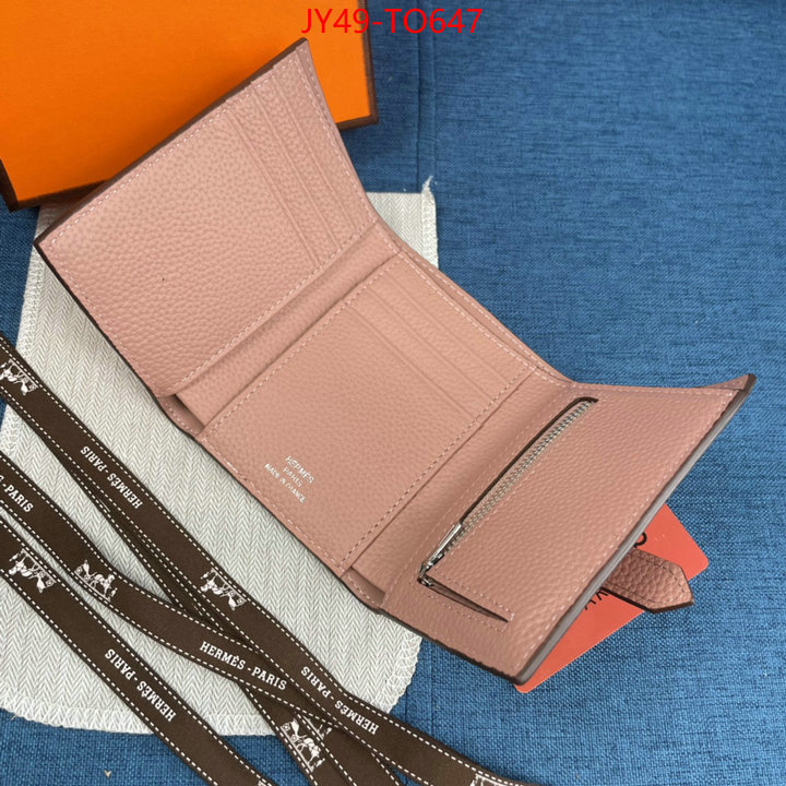 Hermes Bags(4A)-Wallet-,replica 1:1 high quality ,ID: TO647,$: 49USD