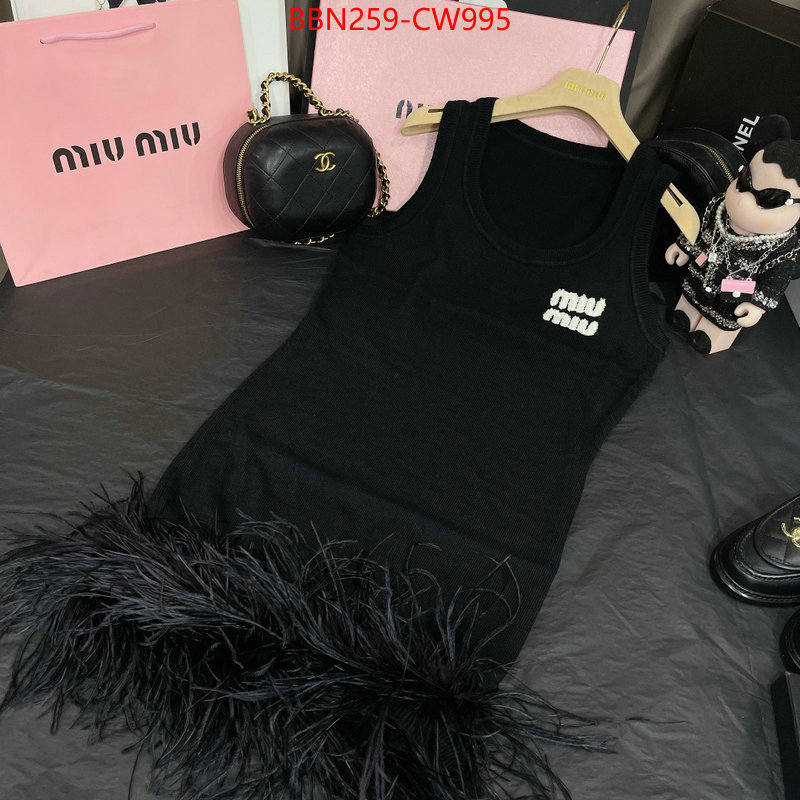 Clothing-MIU MIU,shop designer , ID: CW995,$: 259USD