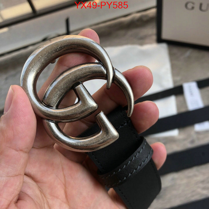Belts-Gucci,best replica new style , ID: PY585,$:49USD