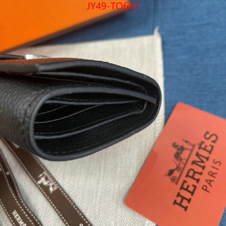 Hermes Bags(4A)-Wallet-,replica 1:1 high quality ,ID: TO647,$: 49USD