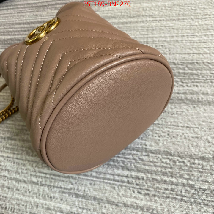 Gucci Bags(TOP)-Marmont,buy best high-quality ,ID: BN2270,$: 189USD