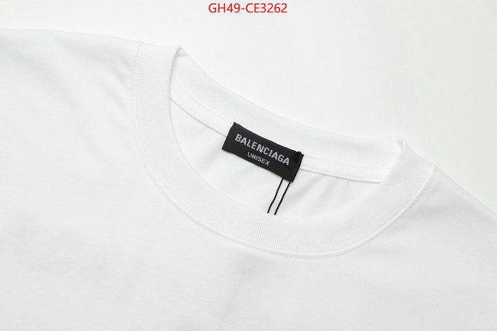 Clothing-Balenciaga,aaaaa quality replica , ID: CE3262,$: 49USD