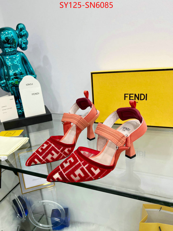 Women Shoes-Fendi,replica wholesale , ID: SN6085,$: 125USD