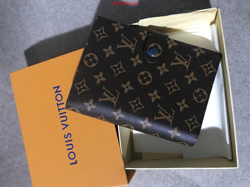 LV Bags(4A)-Wallet,top fake designer ,ID：BK4245,$:39USD