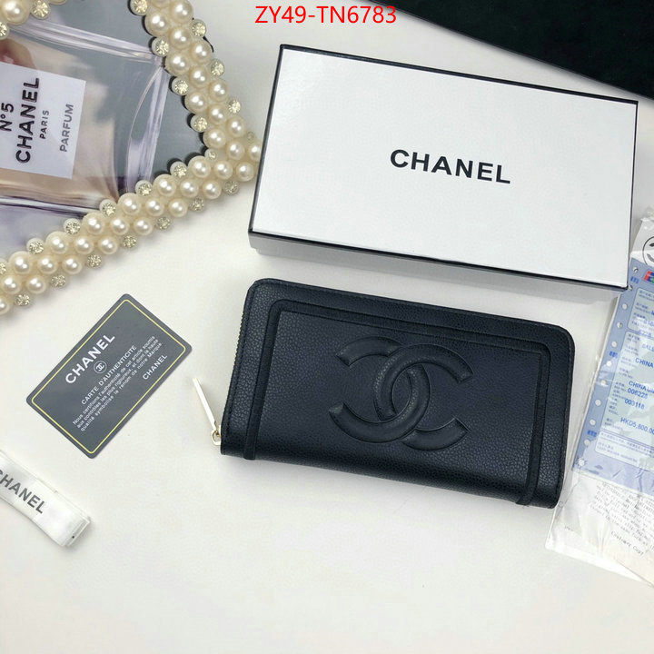 Chanel Bags(4A)-Wallet-,ID: TN6783,$: 49USD