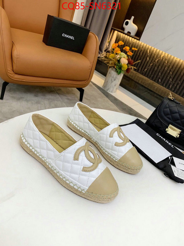 Women Shoes-Chanel,outlet 1:1 replica , ID: SN6321,$: 85USD