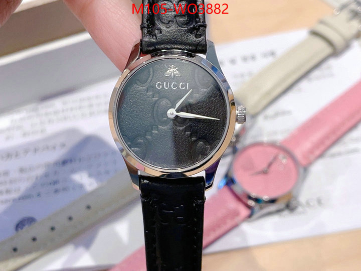 Watch(4A)-Gucci,good quality replica ,ID: WO3882,$: 105USD