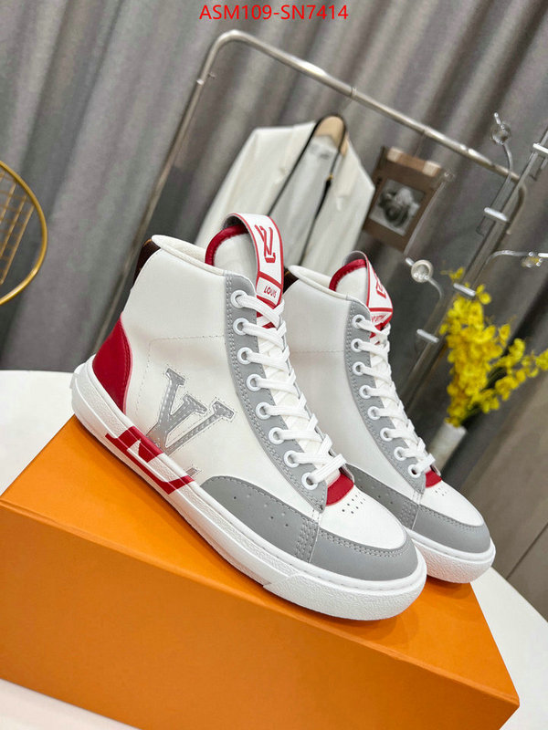 Women Shoes-LV,aaaaa+ class replica , ID: SN7414,$: 109USD