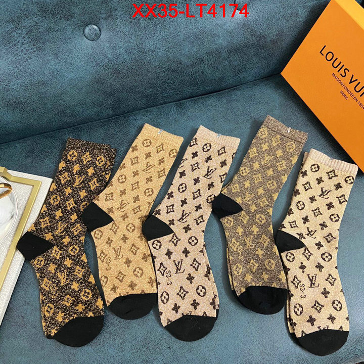 Sock-LV,perfect quality designer replica , ID: LT4174,$: 35USD