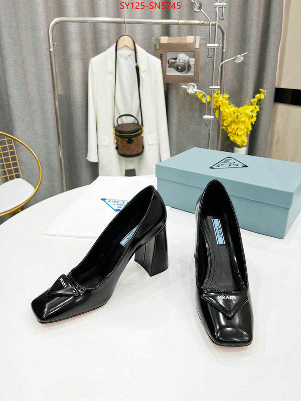 Women Shoes-Prada,replica aaaaa designer , ID: SN5745,$: 125USD