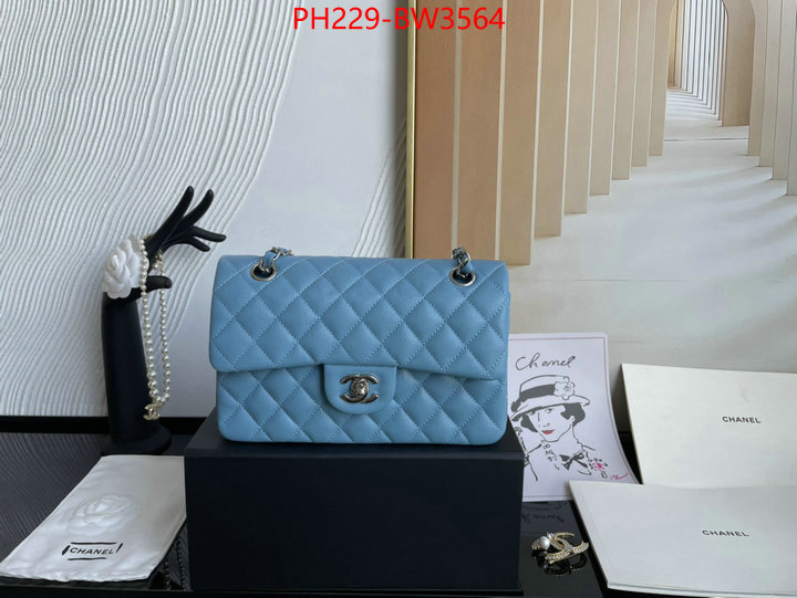 Chanel Bags(TOP)-Diagonal-,ID: BW3564,$: 229USD