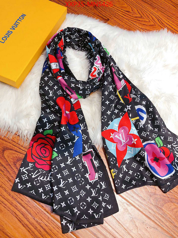 Scarf-LV,fashion designer , ID: MN5426,$: 35USD