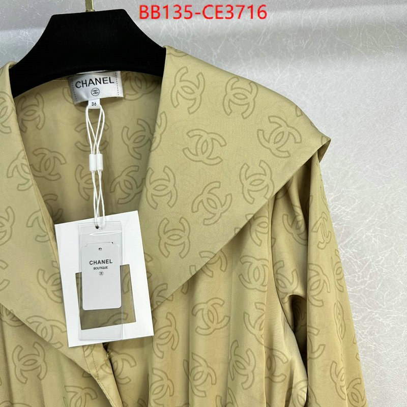 Clothing-Chanel,1:1 replica , ID: CE3716,$:135USD