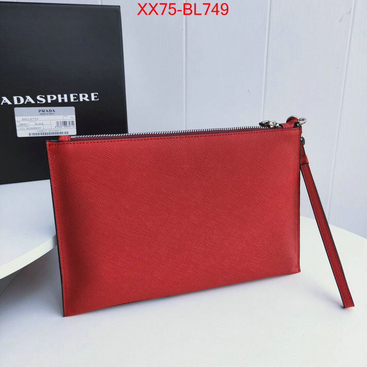 Prada Bags(TOP)-Clutch-,ID: BL749,$:75USD