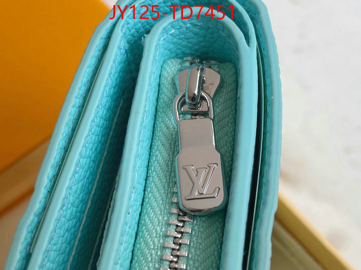 LV Bags(TOP)-Wallet,ID: TD7451,$: 125USD