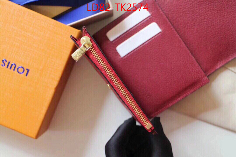 LV Bags(TOP)-Wallet,ID: TK2574,$:82USD