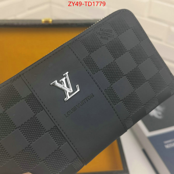 LV Bags(4A)-Wallet,ID: TD1779,$: 49USD