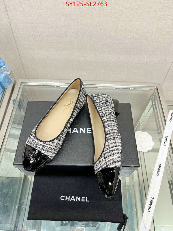 Women Shoes-Chanel,best luxury replica , ID: SE2763,$: 125USD