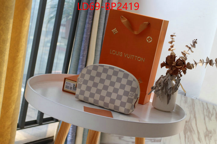 LV Bags(TOP)-Vanity Bag-,ID: BP2419,$: 69USD