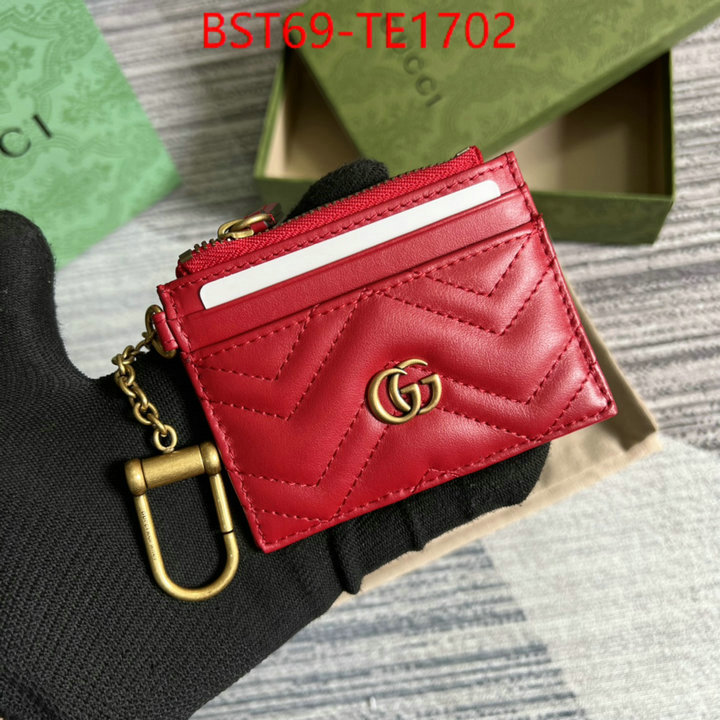 Gucci Bags(TOP)-Wallet-,replica 1:1 high quality ,ID: TE1702,$: 69USD