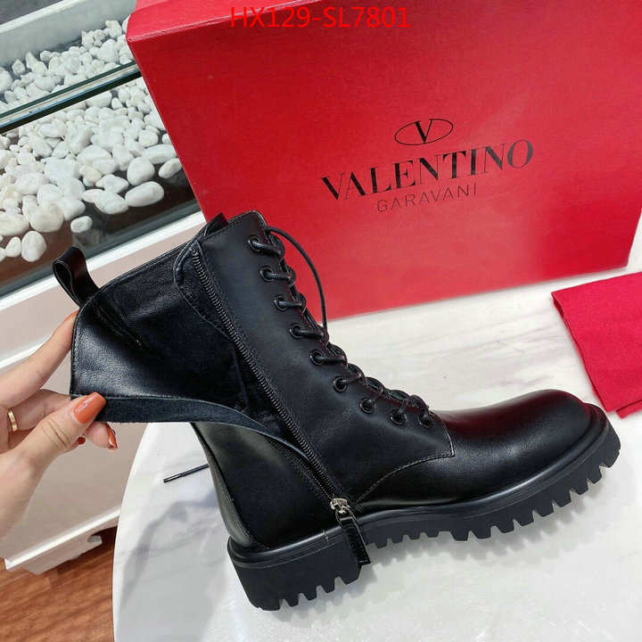 Women Shoes-Valentino,good quality replica , ID: SL7801,$: 129USD