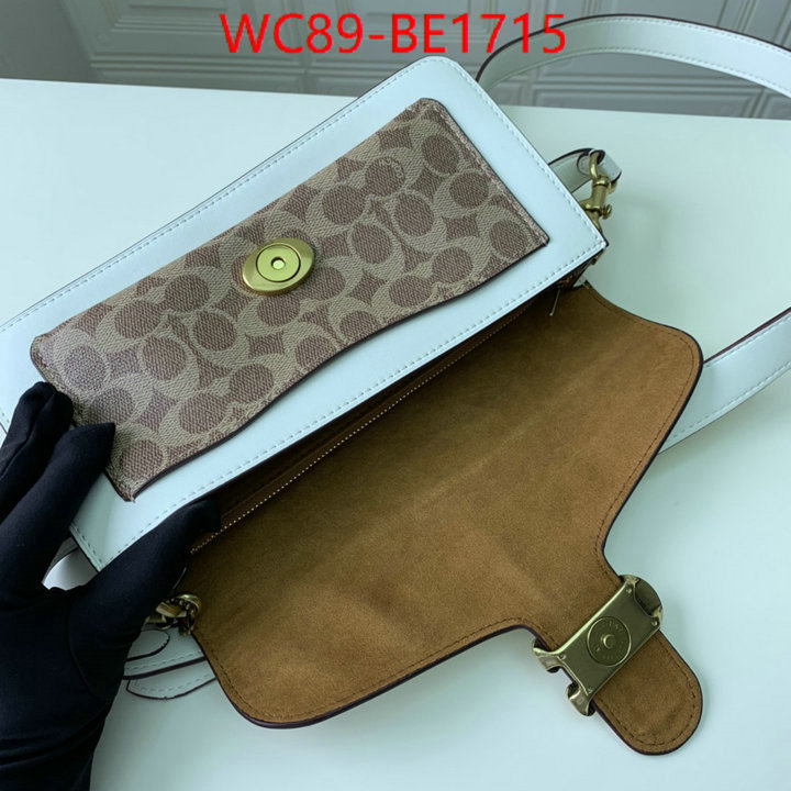 Coach Bags(4A)-Handbag-,cheap high quality replica ,ID: BE1715,$: 89USD