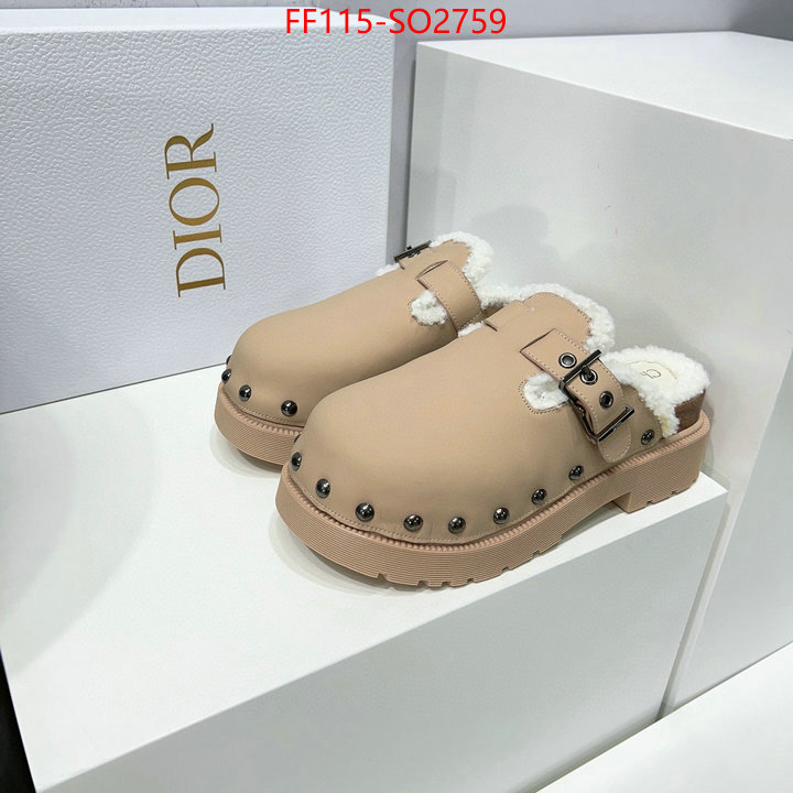 Women Shoes-Dior,7 star , ID: SO2759,$: 115USD