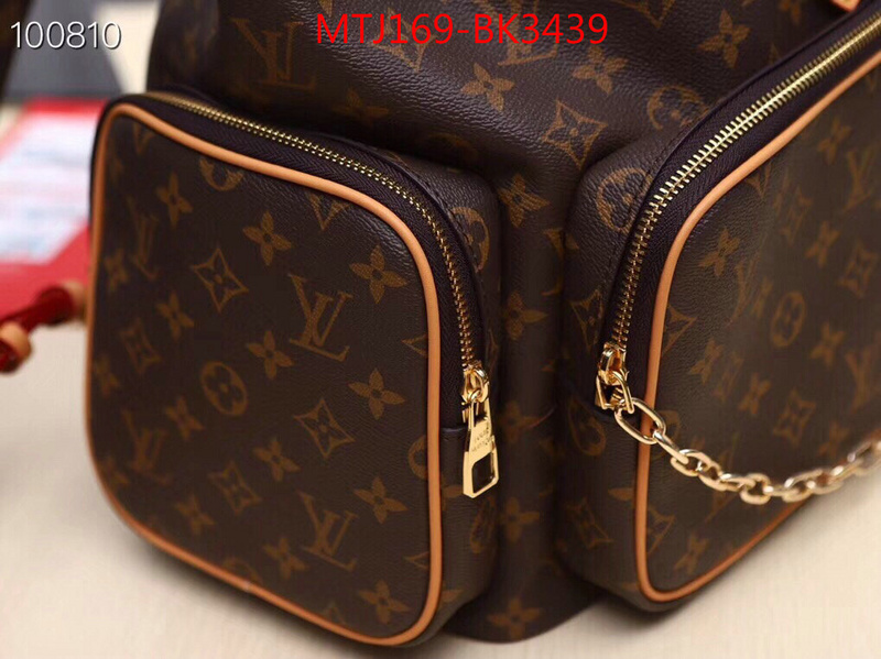 LV Bags(4A)-Backpack-,ID: BK3439,$:169USD