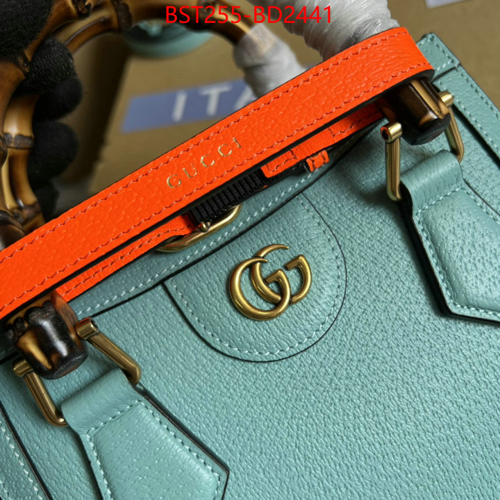 Gucci Bags(TOP)-Diana-Bamboo-,buy top high quality replica ,ID: BD2441,$: 255USD